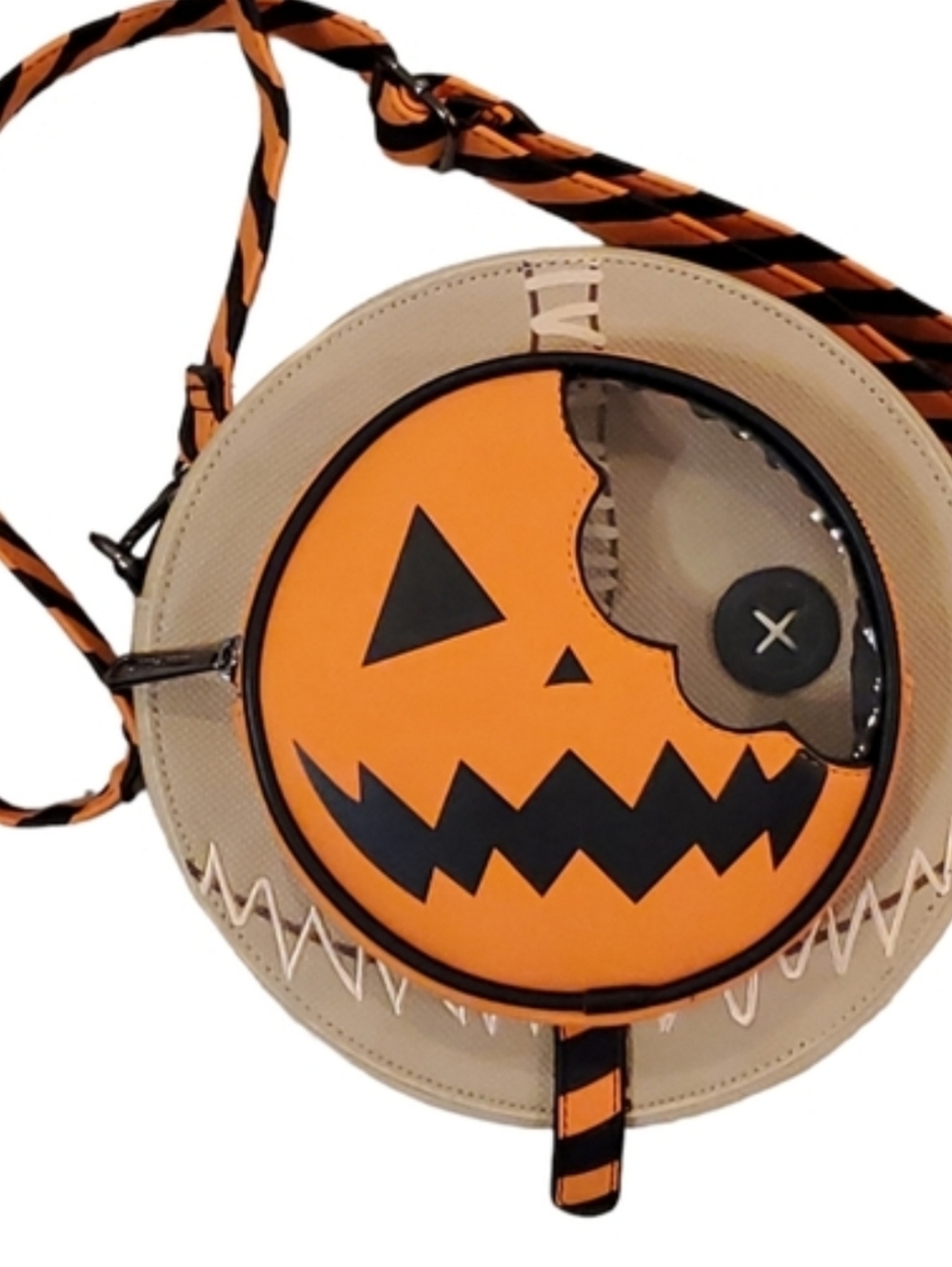 Loungefly Trick 'r Treat‎ Sam Lollipop Pumpkin Halloween Crossbody Bag